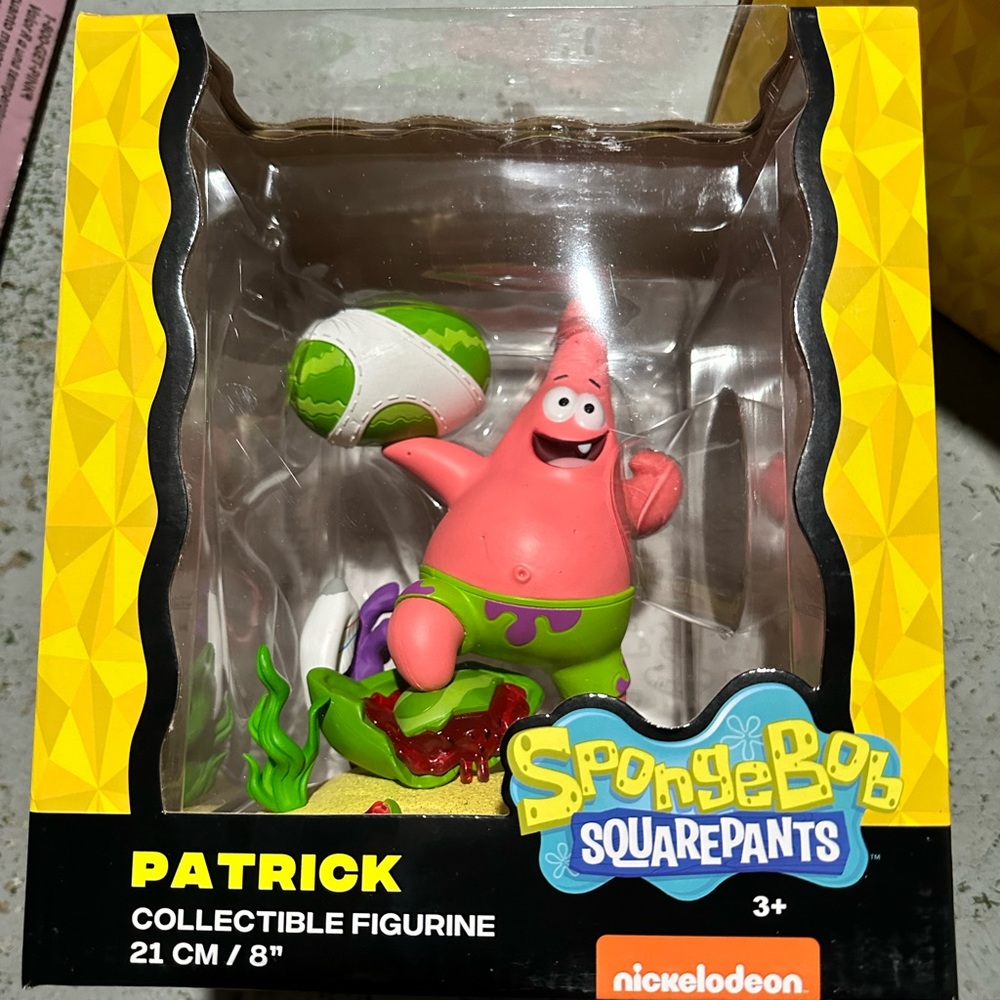SpongeBob (Patrick 8 inches figurine) Battle for Bikini Bottom Rehydra…